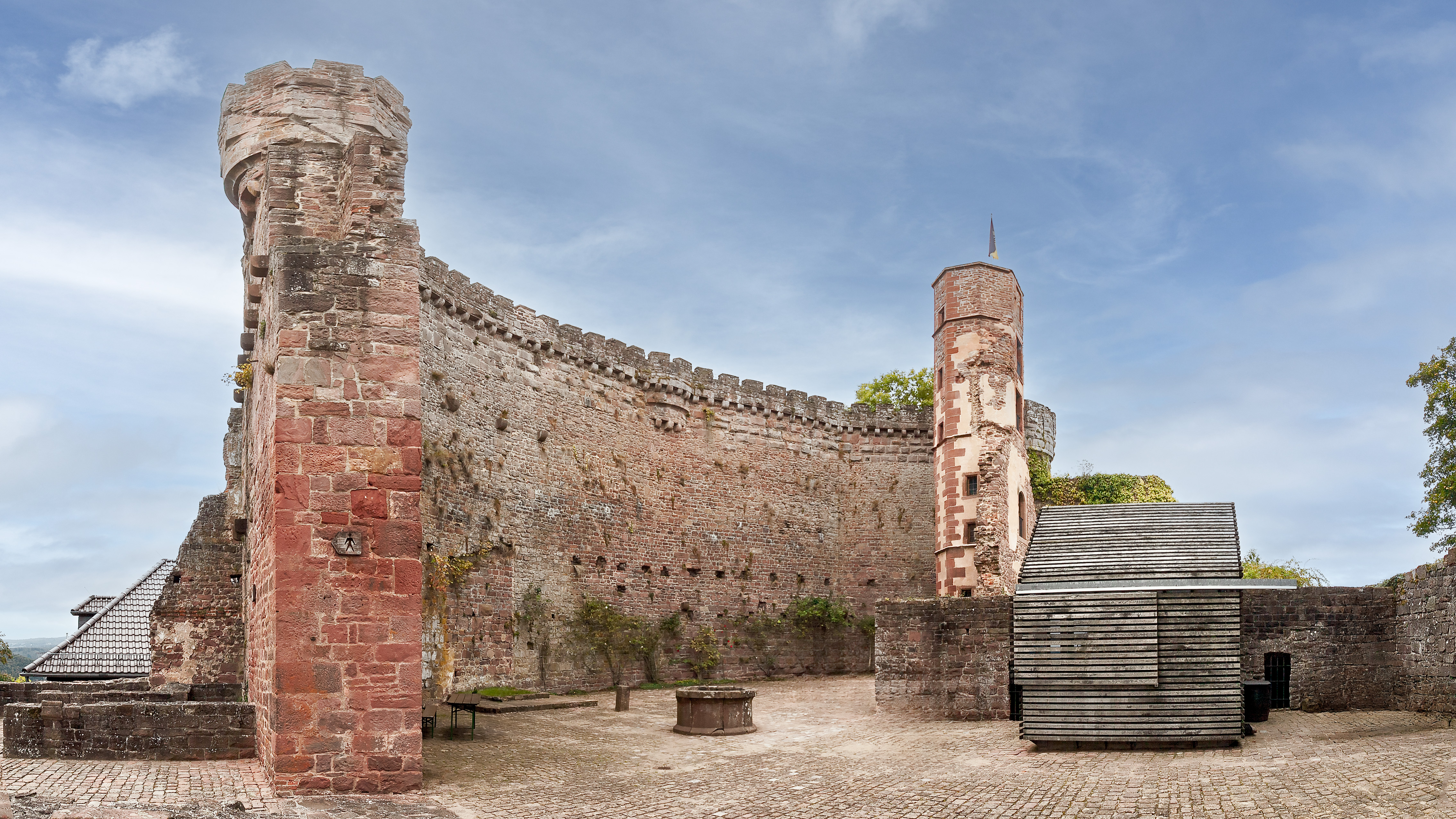Schildmauer Burgfeste Dilsberg