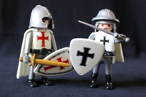 Residenzschloss Mergentheim, Playmobil-Ausstellung, Deutschordensritter