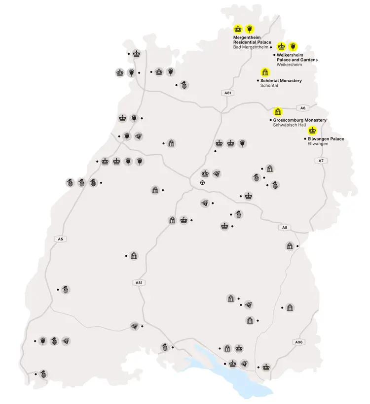 illustration: Staatliche Schlösser und Gärten Baden-Württemberg, JUNG:Kommunikation GmbH Region Hohenlohe & Ellwangen