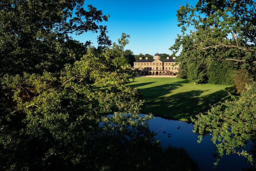 Schloss Favorite Rastatt, Garten