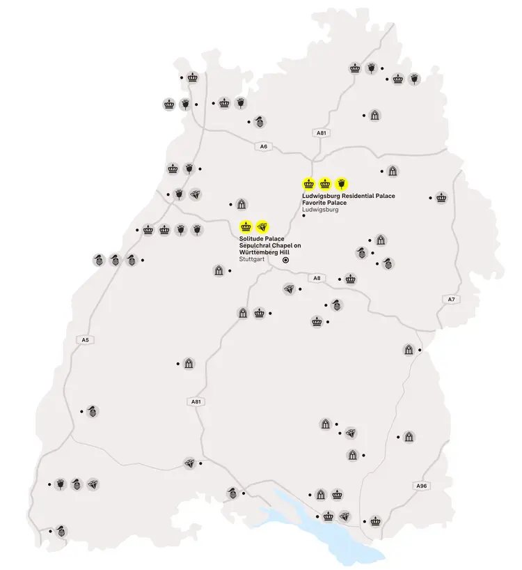 Illustration: Staatliche Schlösser und Gärten Baden-Württemberg, JUNG Kommunikation GmbH Stuttgart & surrounding area