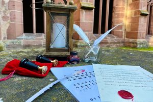 Kloster Alpirsbach, Event, Sonderführung, Rußtinte, Gänsekiel und Drachenblut