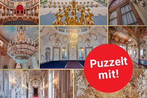 Residenzschloss Ludwigsburg, Werbemotiv zu "Das Ludwigsburg XXL Puzzle"